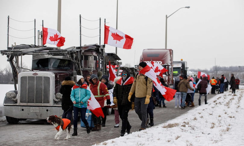 "Конвой свободы" в Канаде